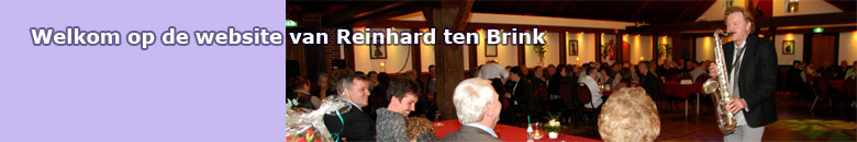 Welkom op de website van Reinhard ten Brink